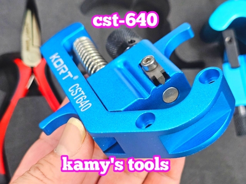 CST-640 Bộ dụng cụ bóc tách rọc lớp vỏ cáp điện bán dẫn Kort 16-41mm 10KV, dao rọc cáp lớp bán dẫn