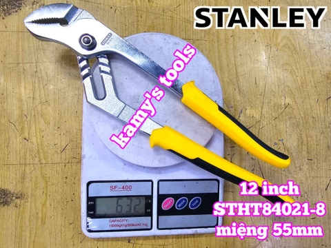 Kìm mỏ quạ 5 lỗ Stanley 12 inch mở miệng 55mm 84-021 (STHT84021-8)