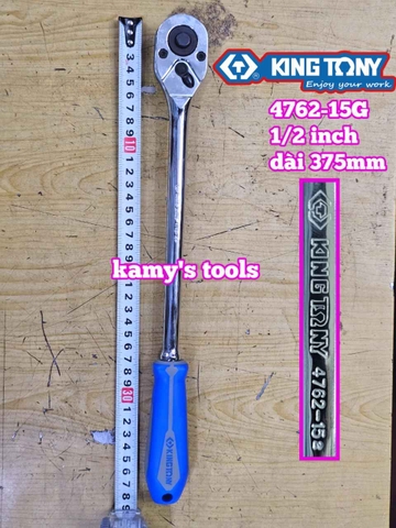 Cần tuýp siết tự động 1/2 inch Kingtony 4762-15G dài 15 inch 375mm 32 răng