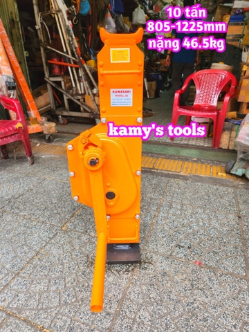 Kích cơ khí quay tay 10 tấn chiều cao 805mm-1225mm Kawasaki JQ-10