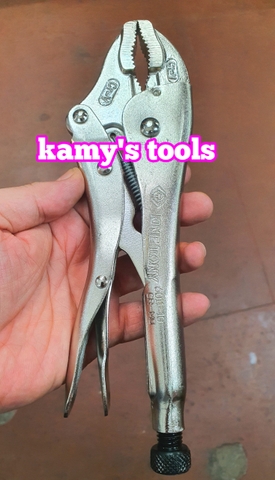 Kìm bấm chết 10 inch dài 250mm mỏ cong hộp màu xanh