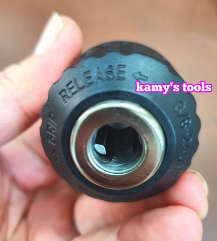 Đầu kẹp mũi khoan tự động auto lock 10mm răng 10mm 3/8 24unf 0.8mm-10mm