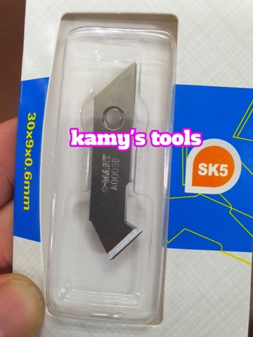 Dao móc câu rọc nhựa mica Asaki AK-8740 C-mart A0003 và lưỡi dao A0003B