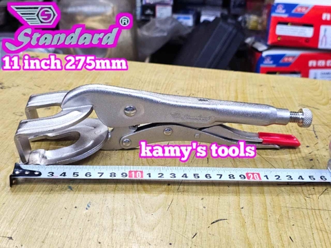 Kìm bấm chết mỏ kẹp hàn càng cua 11 inch 275mm Standard STD-200711