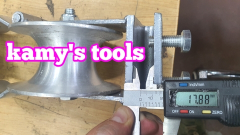 Puly nhôm 1 tấn 115x60mm dày 4.5mm