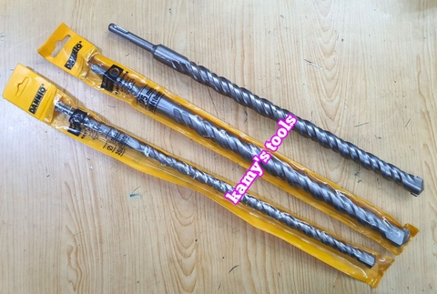 Mũi khoan bê tông đuôi gài 4 rãnh 14mm 16mm 18mm 20mm 22mm 25mm dài 410mm