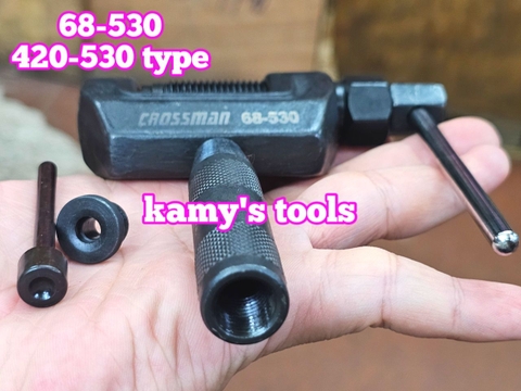 Cảo tháo mắt sên xe gắn máy Crossman model 68-530 type 420-530, cảo sên xe, vam đột xích, cắt xích