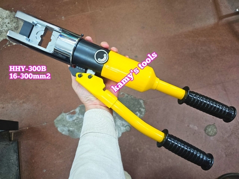 Kìm ép cos thủy lực TLP HHY-300B 12 tấn 16-300mm2 có van an toàn