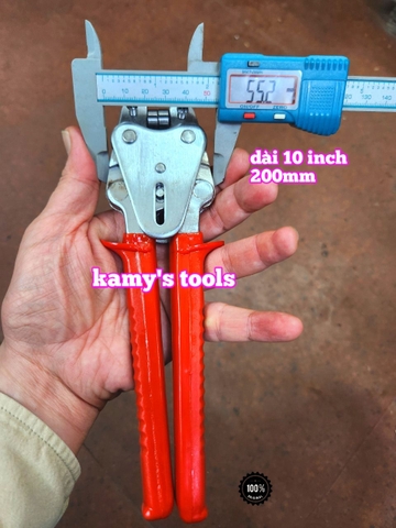 Kìm bấm chì niêm phong cộng lực 10 inch 250mm RLS-1012 Kamytools