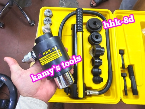 Dụng cụ đột lỗ tôn thủy lực TLP HHK-8D 11 tấn 22mm-60mm