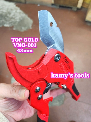 Kéo cắt ống nhựa PVC 42mm TOP GOLD VNG-001 dài 200mm