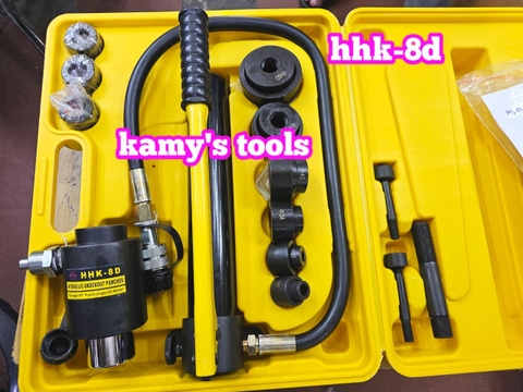 Dụng cụ đột lỗ tôn thủy lực TLP HHK-8D 11 tấn 22mm-60mm