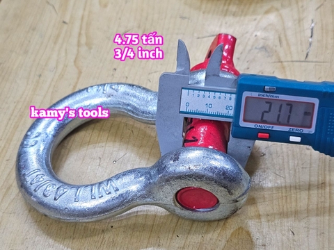 Ma ní omega 4.75 tấn 3/4 inch đường kính ty ren 21mm