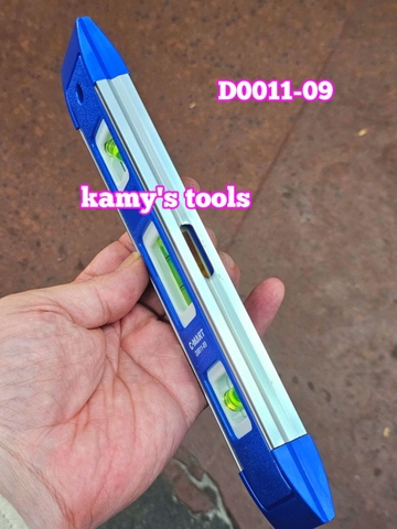D0011-09 Thước thủy mini C-Mart 9 inch 225mm có nâm châm từ tính
