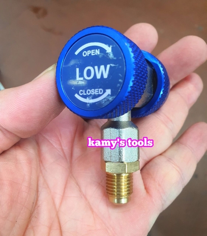 Cặp van nạp ga điều hòa cao áp và thấp áp xe ô tô R134A cao cấp 1 cặp 2 cái