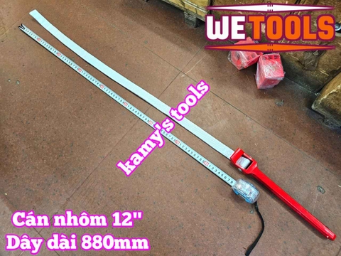 Cờ lê cảo mở lọc nhớt lọc dầu bằng dây cán nhôm 12 inch dây dài 880mm Wetools WT-42212A