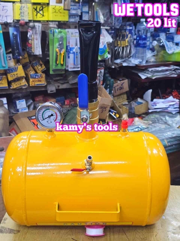 Bình hỗ trợ bơm bật tanh lốp hỗ trợ bơm lốp không săm ô tô 20 lít Wetools WT-152220