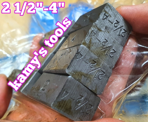 Dao tiện ren ống máy ren Long Shun 1/2-3/4, 1-2, 2 1/2-3, 2 1/2-4