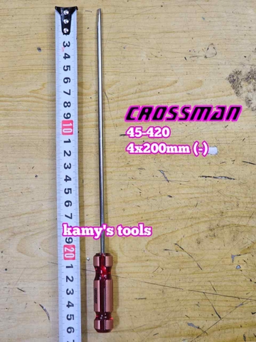 Tua vít bake dẹp 4mm PH0 Crossman dài 150mm 200mm 300mm  45-435 45-415 45-440 45-420 45-450 45-430