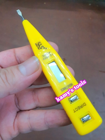 Bút thử điện hiển thị số 12-250V dài 130mm LS+ LS700003 SMS9115