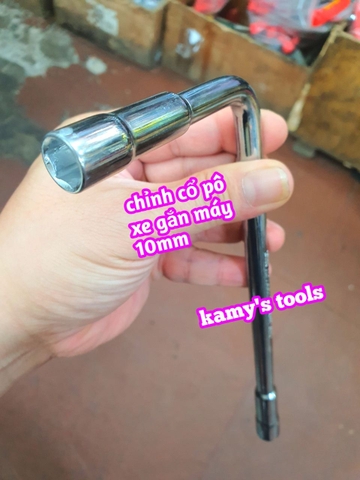 Dụng cụ cần điếu mở cổ pô xe gắn máy 10mm Hotssman