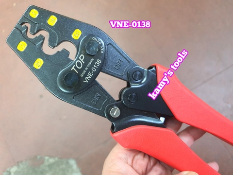 Kìm bấm cos nhanh trợ lực TOP 5.5-38mm2 model VNE-0138