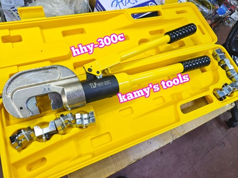 HHY-300C Kìm ép cos thủy lực TLP đầu chữ C 11 tấn 16-300mm2 khuôn dày 14mm
