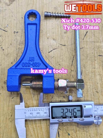 Dụng cụ cắt đột cảo tháo mắt xích sên xe gắn máy 420-530 Wetools WT-HY-1073