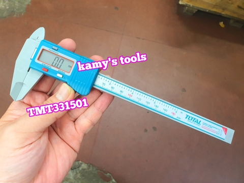 Thước kẹp điện tử nhựa Total dài 150mm model TMT331501