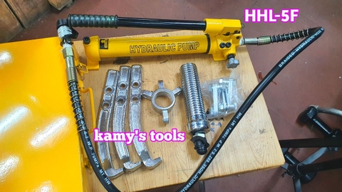 Cảo thủy lực bơm rời 5 tấn TLP HHL-5F đường kính mở 200mm sử dụng với bơm tay HHB-700C