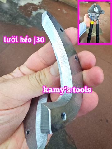 Cặp lưỡi dao kéo kìm cắt cáp nhông J30 cao cấp dùng để thay thế lưỡi kìm cắt cáp J30