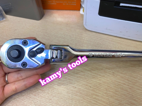 Cần siết tự động đầu lắc léo 1/2 inch Kingtony model 4781-12 dài 300mm 32 răng