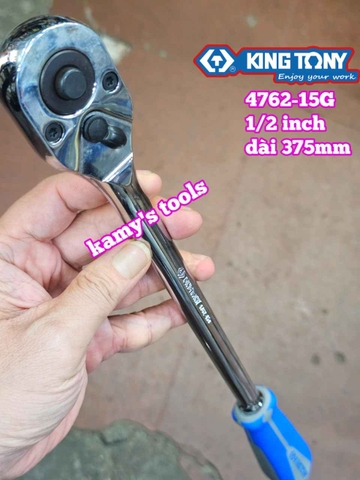 Cần tuýp siết tự động 1/2 inch Kingtony 4762-15G dài 15 inch 375mm 32 răng
