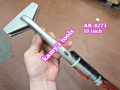 Kìm bấm chết hàn mỏ vịt dẹp Asaki 10 inch AK-8273 miệng rộng 100mm
