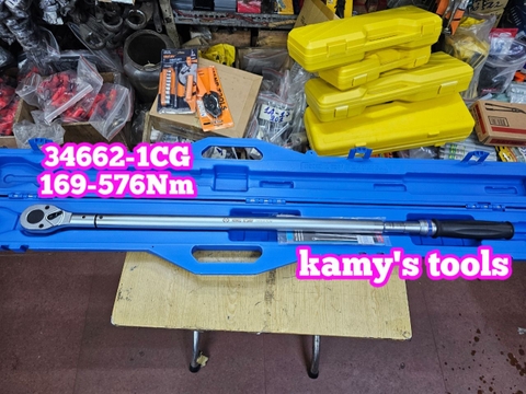 34662-1CG Cần siết lực 3/4 inch Kingtony 102-576Nm 50-450ft.lb, cờ lê lực