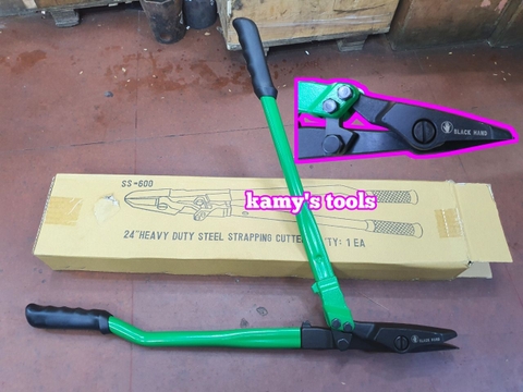 Kéo cắt đai thép 24 inch 600mm SS-600 BH-557 Black Hand Đài Loan
