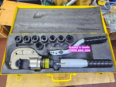 Kìm ép cos thủy lực TLP HHY-400E ép lục giác 11 tấn 16-400mm2