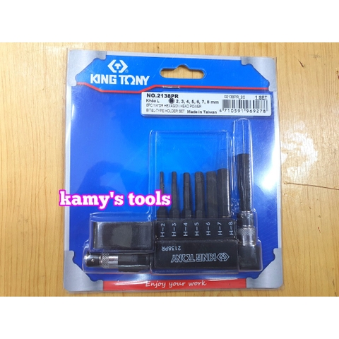 Bộ vít lục giác 7 cây Kingtony Model 2138PR