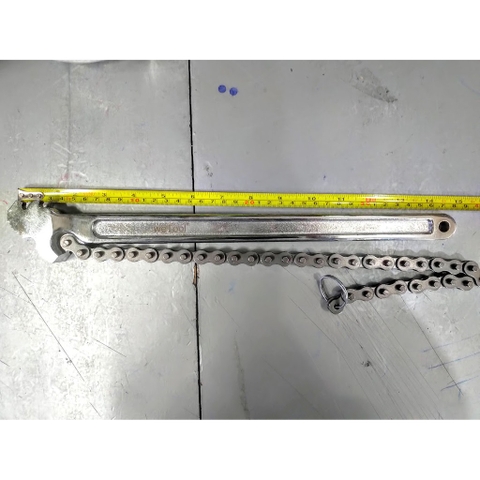 Cờ Lê Xích 15” Wetools Dài 375mm Mở Được Ống 130mm (Cảo Dây Xích 15”)