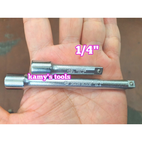 Khúc nối 1/4 inch kingtony 3 inch 75mm 4 inch 100mm 6 inch 150mm 10 inch 250mm model 2221-03, 2221-04, 2221-06, 2221-10