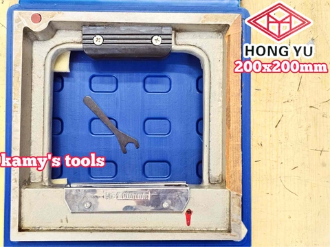 Livo nivo khung cân máy hình vuông 200mm x0.02mm HongYu HY-09520A