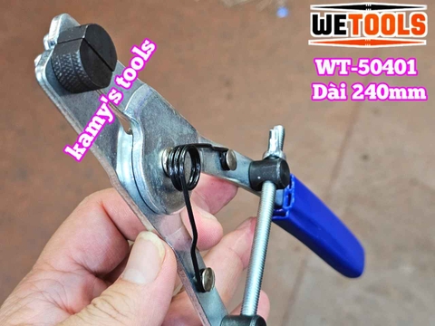 Kìm xoay mở piston phanh thắng đĩa heo dầu xe máy Wetools WT-50401 dài 240mm