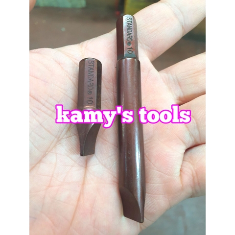 Mũi vít dẹp đóng Standard 10mm loại dài ngắn thép S2