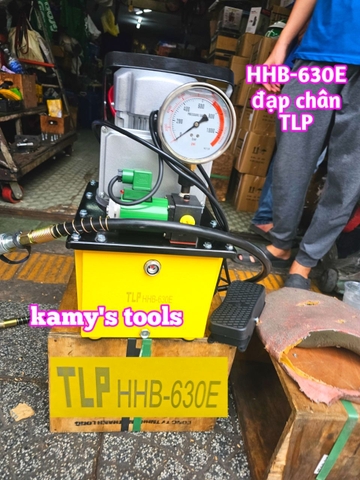 Máy bơm điện thủy lực đạp chân TLP HHB-630E 0.75kw chính hãng