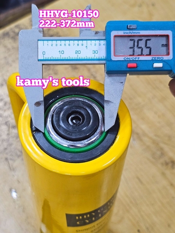 HHYG-10150 Kích thủy lực 10 tấn hành trình 150mm TLP 222mm-372mm có ron che bụi