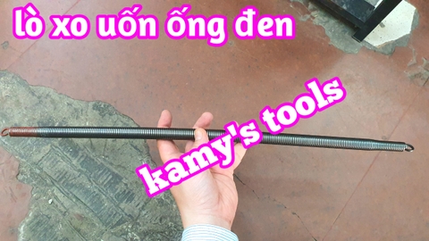 Lò xo uốn ống ghen điện đen trắng cao cấp phi 16-20-25-32mm