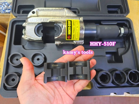 HHY-510F Đầu ép cos thủy lực TLP 16 tấn hành trình 38mm ép lục giác khuôn 16-400mm2