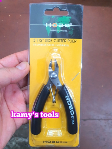 Kìm cắt chân linh kiện HOBO 3.5 inch và 5 inch, lưỡi kìm siêu sắc cắt ngọt, kềm cắt