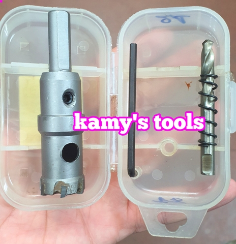 Mũi khoét inox sắt đầu hợp kim công nghệ Đức cao cấp 15mm-53mm