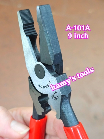 Kìm điện có bấm cos 9 inch 225mm Barker A-101A